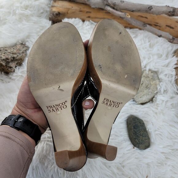 Franco sarto patent leather strappy heels - Picture 9 of 13